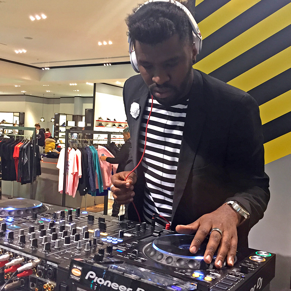 Mr Kenzo DJ set, Manchester, Selfridges, R&B Set, Corporate DJ sets